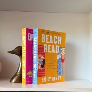 Beach Read and Happy Place Books by Emily Henry
